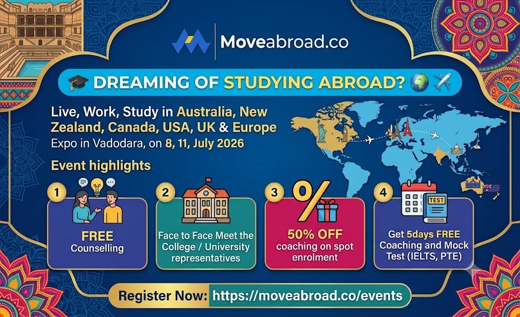 Vadodara |  DREAMING OF STUDYING ABROAD? 
