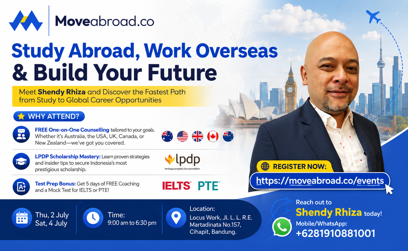  Bandung | Study Abroad, Work Overseas & Build Your Future