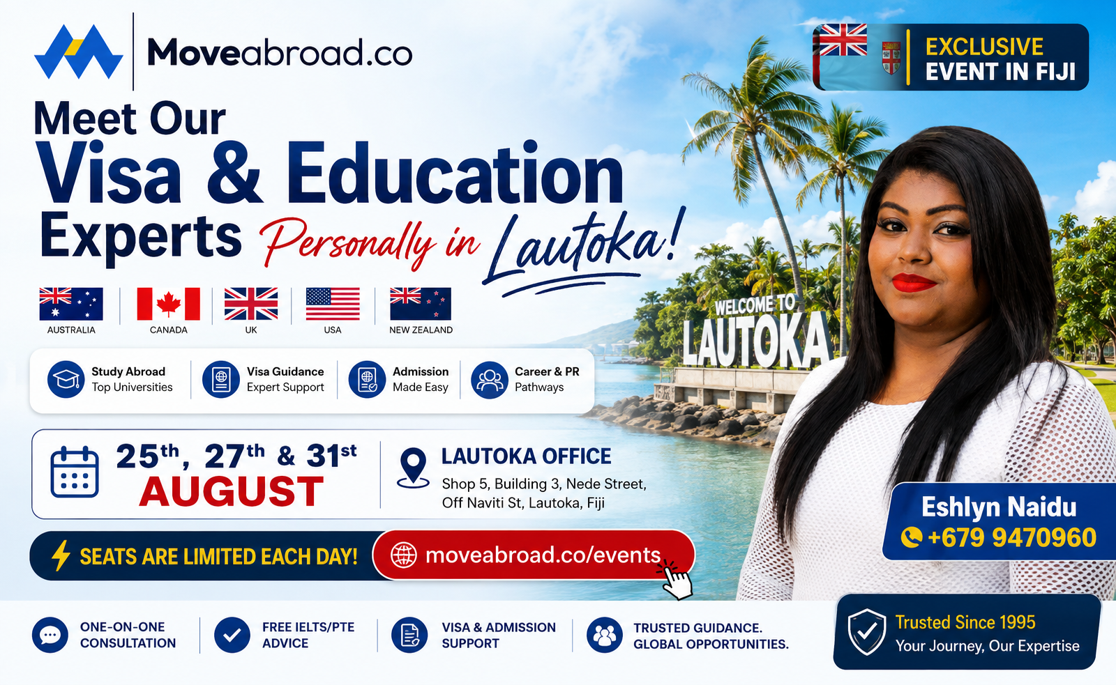 Meet our Visa & Education Experts in Lautoka