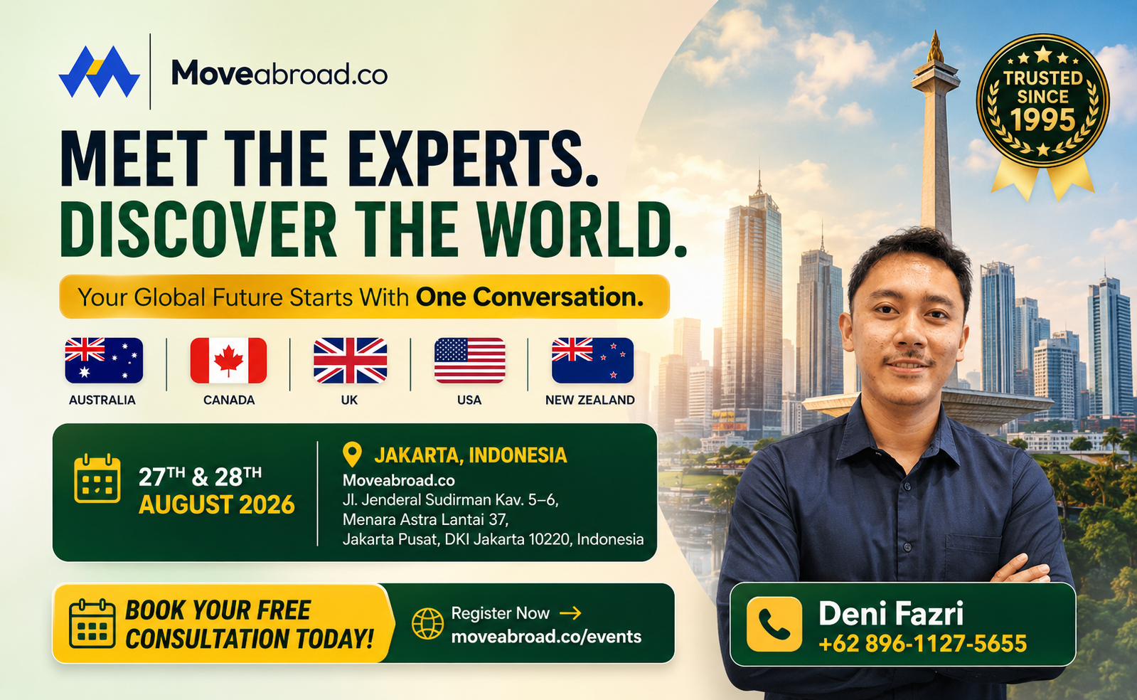Jakarta | Meet The Experts. Discover The World.