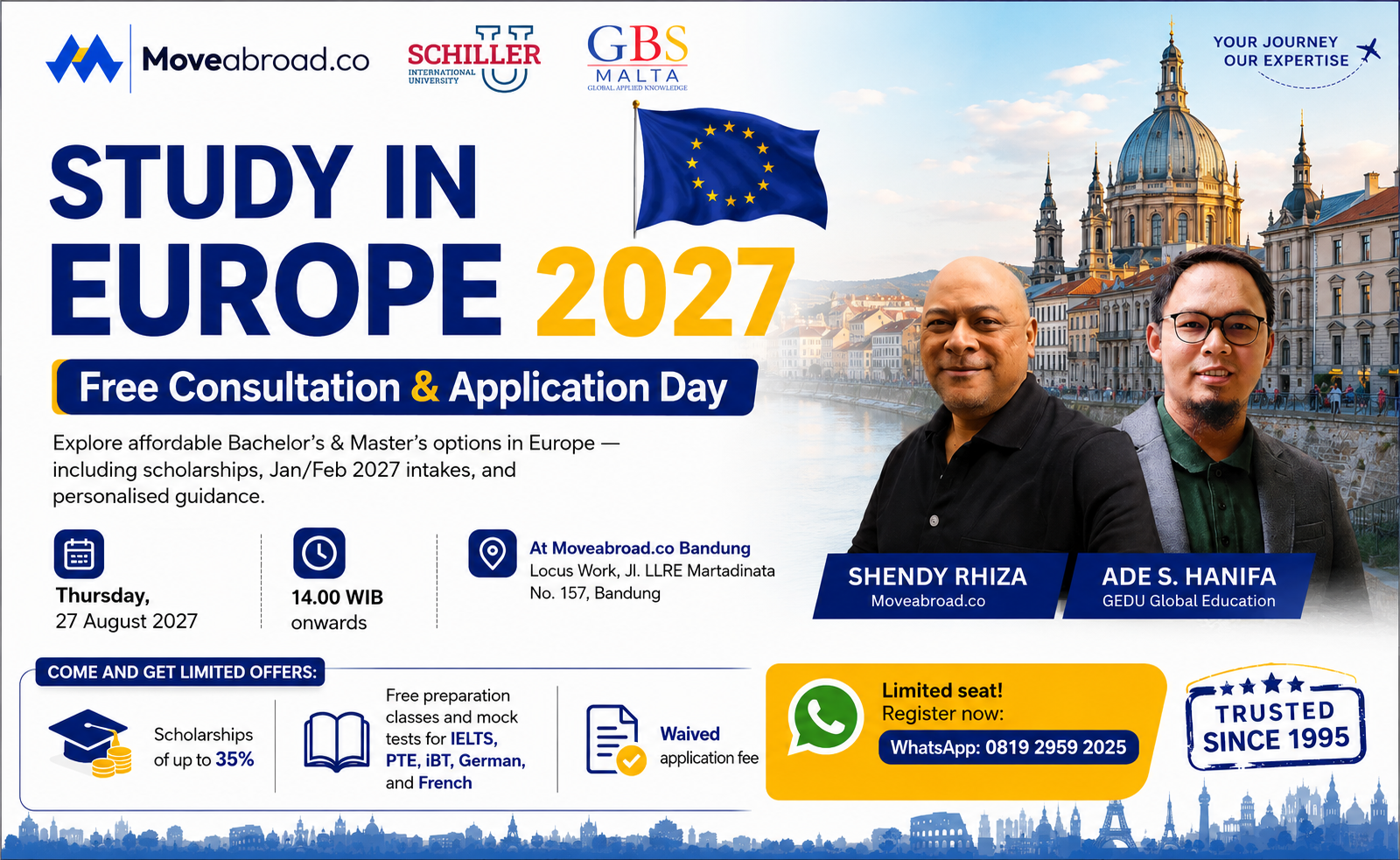 Bandung : Study In Europe 2027