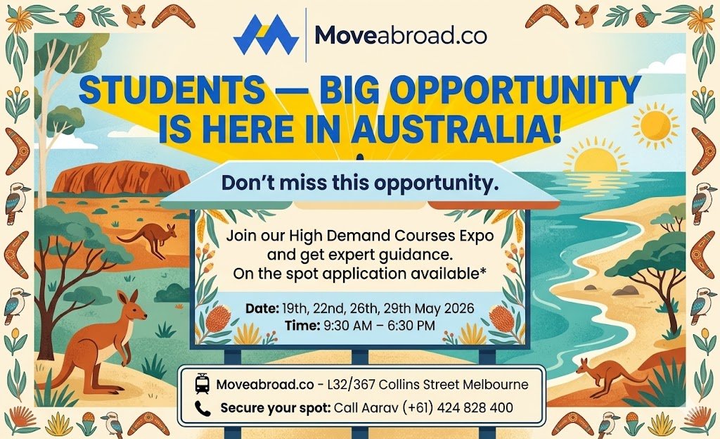 Melbourne | Face-to-Face INFO SESSIONS!