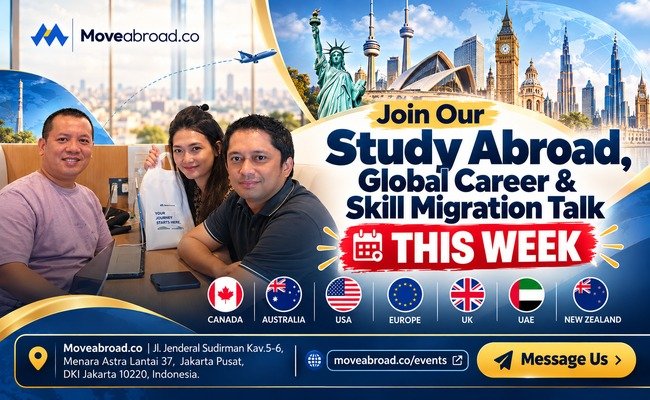 Jakarta | Join Our Study Abroad, Global Career & Skill Migration Talk