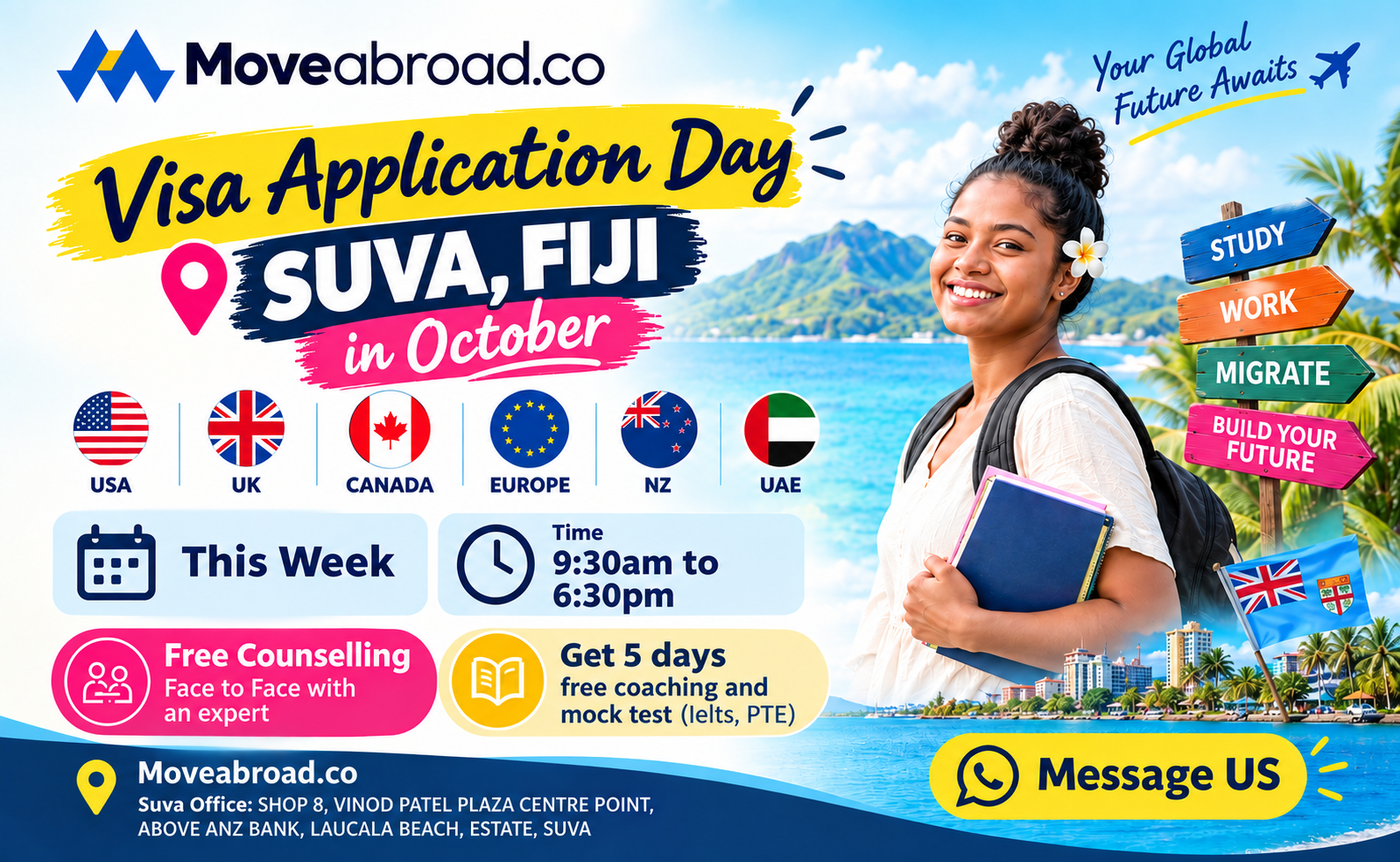 Suva | Visa Application Day!