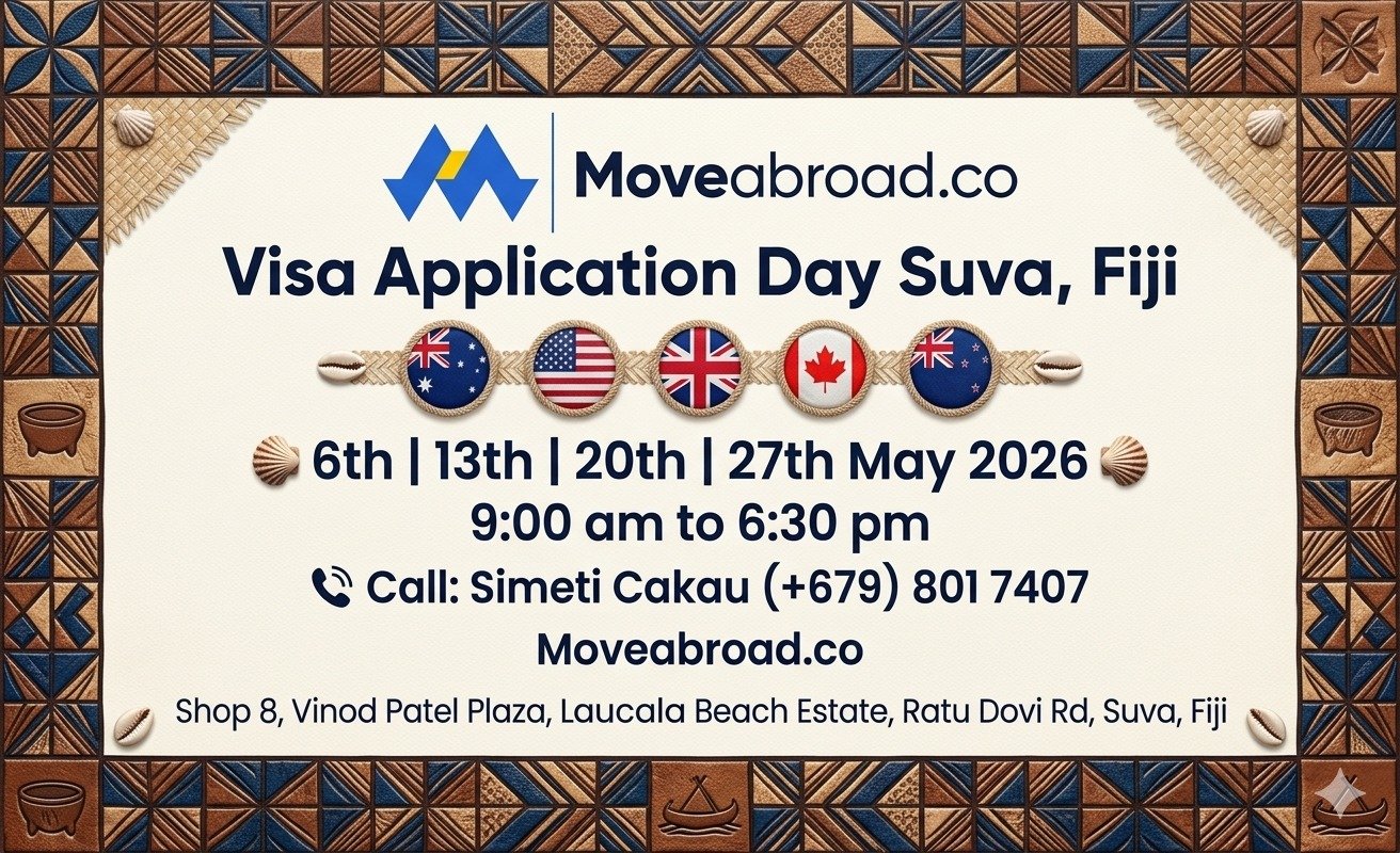 SUVA, FIJI - VISA APPLICATION DAY
